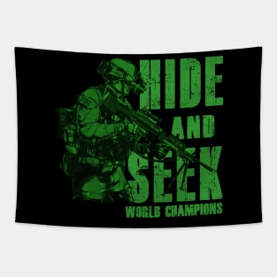 Hide and Seek World Champion Tapestry