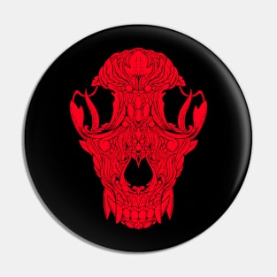 Skull Ornament 1.5 Pin