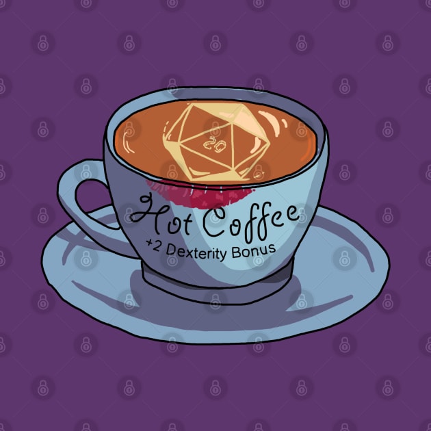 Hot Coffee: +2 Dex Bonus - Lipstick Version by ArasSivad