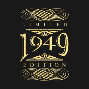 Limited 1949 Edition gold T-Shirt