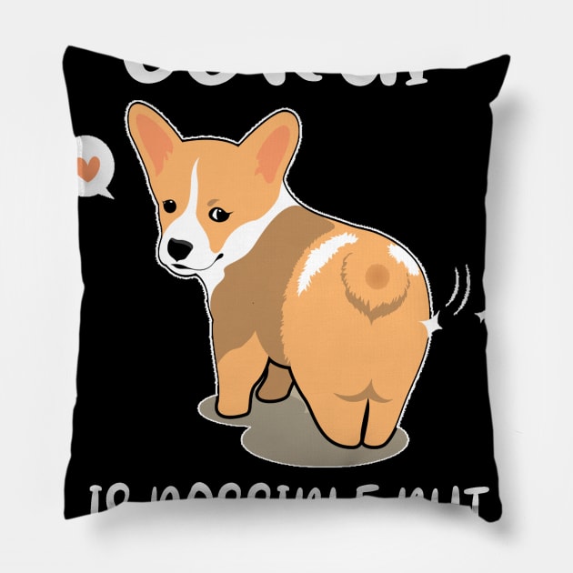 Life Without A Corgi Is Possible But Pointless (147) Pillow by Drakes