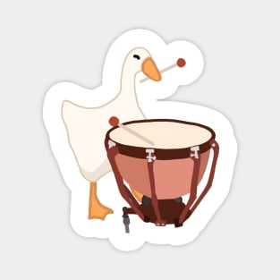 Timpani Goose Magnet