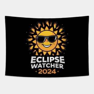 Solar Eclipse 2024 | Celestial Event Enthusiast Sunglasses Sun Tapestry