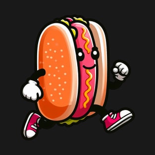 Hotdog Bun Fast Food T-Shirt