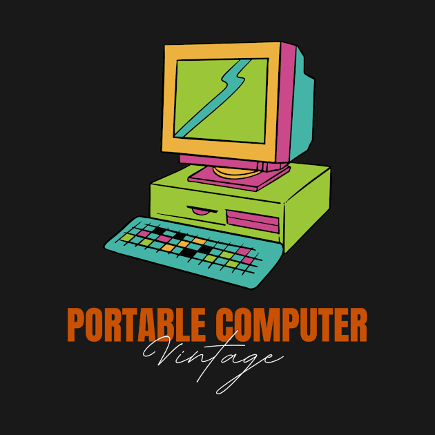 Vintage computer by Josh Diaz Villegas