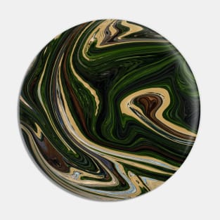 Abstract Dark green black Marble colors grading pattern Pin