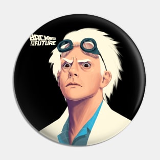 DOC BROWN - Back to the Future Pin