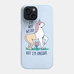 Half Human Half Unicorn Phone Case