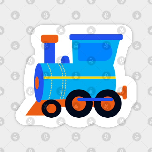 Train for kids Railway trains Magnet by IDesign23