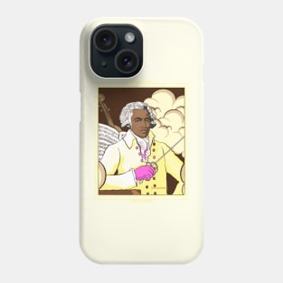 Portrait of Joseph Bologne vanilla ice cream Phone Case