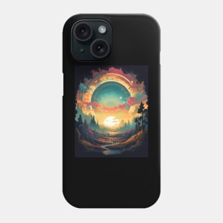 Midgar space and time Phone Case