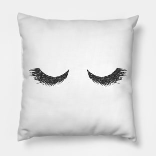 Sparkle Eyelashes Pillow