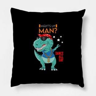 Dinosaur Dance Pillow