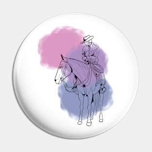 saddle up Variant Pin