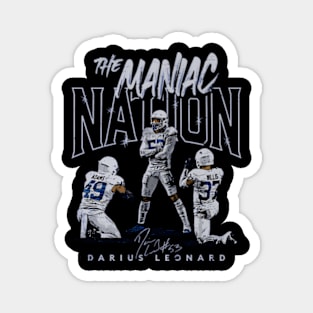 Darius Leonard Indianapolis iac Nation Celebration Magnet