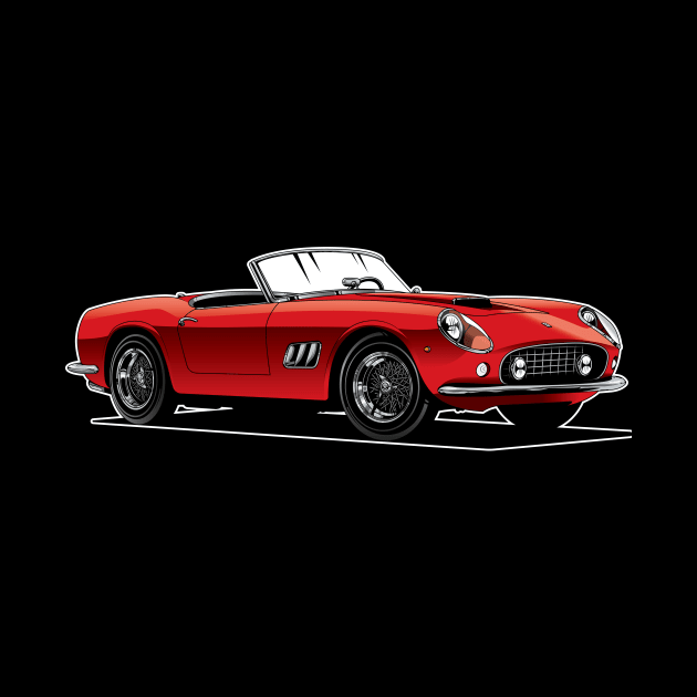 1961 Ferrari 250 GT by AlchemyStudio