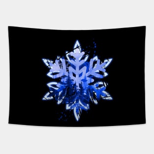 Forest snowflake Tapestry