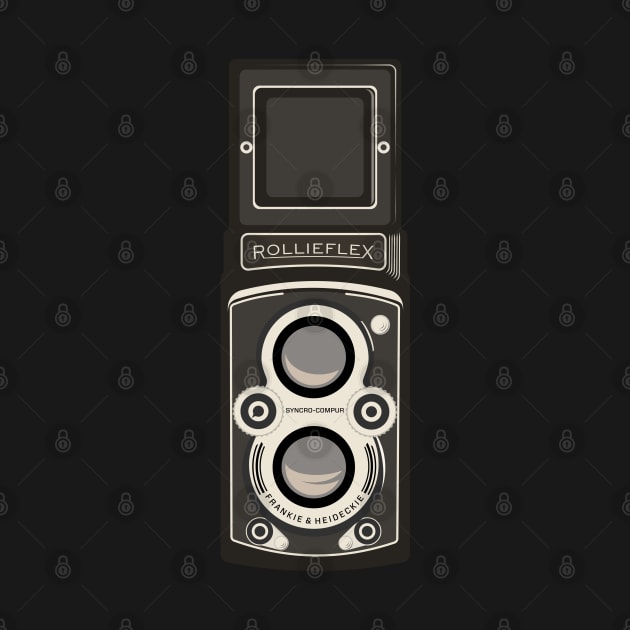 Rolleiflex TLR Camera by Randomart