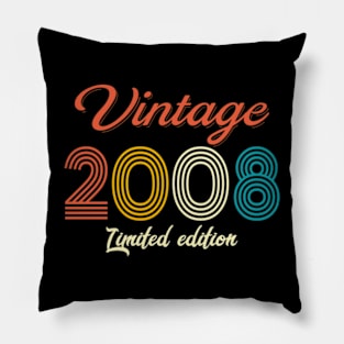 Vintage 2008 Limited Edition 14th Birthday 14 Year Old Gift Pillow