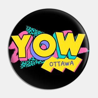 Ottawa, Canada Retro 90s Logo Pin