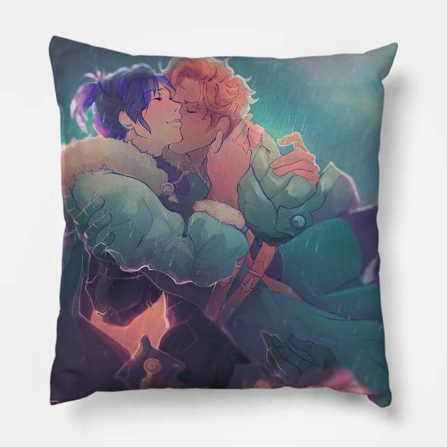 fire emblem three houses sylvix Pillow by Mariliya