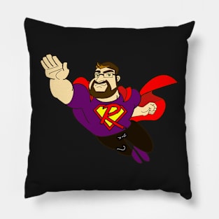 Rebelman (Purple) Pillow