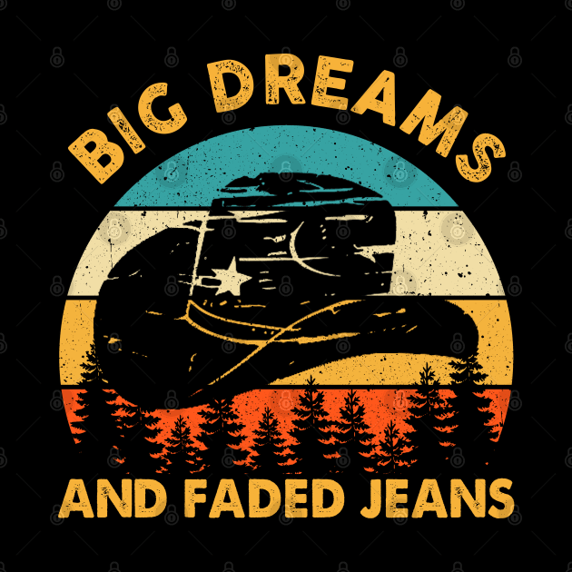 Big Dreams and Faded Jeans Dolly Parton Vintage by Symmetry Stunning Portrait