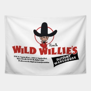 Wild Willie's Discount Color Tapestry