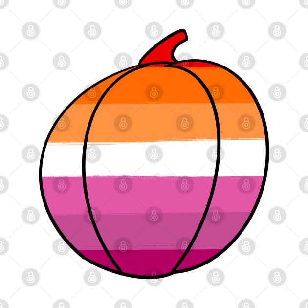 Lesbian pumpkin (light background) by AlexTal