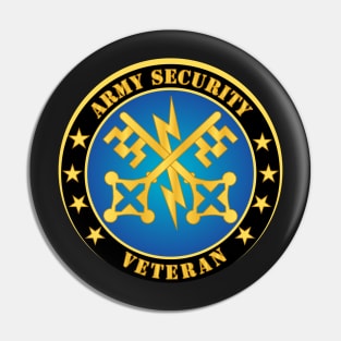 Army - Security Veteran Pin