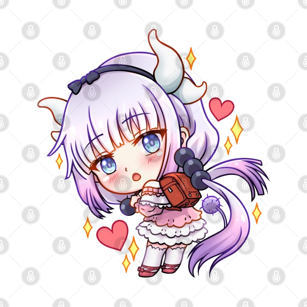 Chibi Electric Dragon Maid by CristalZhaduir