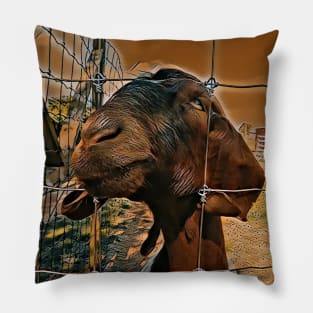 Goat A4 Pillow