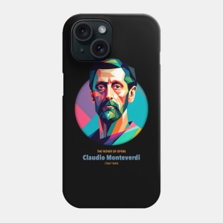 Claudio Monteverdi WPAP Phone Case