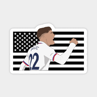 Christian Pulisic US Flag Magnet