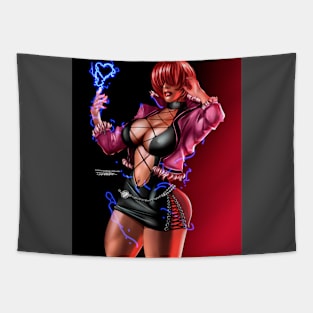 Shermie kof xv Tapestry