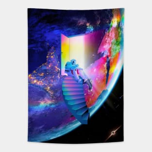 Cosmic Staircase Tapestry