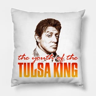 Tulsa King series fan works graphic design by ironpalette Pillow