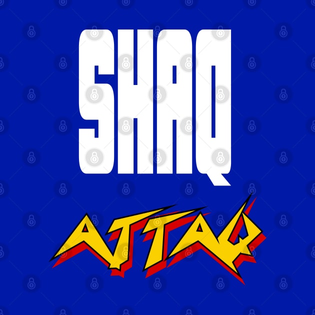Shaq Attaq by Buff Geeks Art