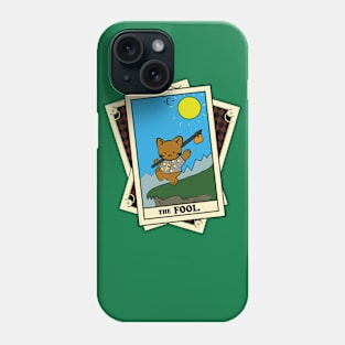 TAROT CARDS DECK | THE FOOL. | FORTUNE CAT Phone Case