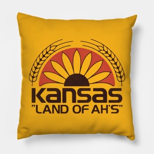 Kansas "Land of Ah's" Pillow