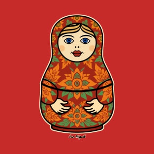 MATRYOSHKA DOLL MAN by San Miguel T-Shirt