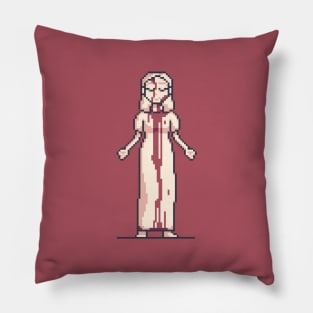 Women In White (Blood) Pillow