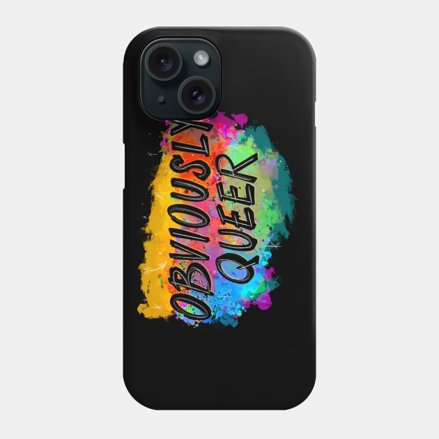 Obviously Queer Phone Case by FindChaos