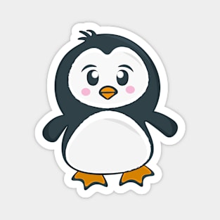 Cute Penguin Stickers Magnet