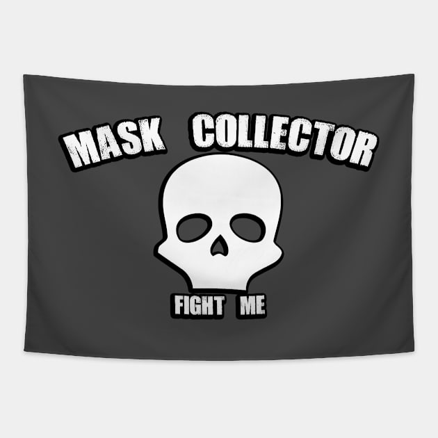 Mask Collector Tapestry by nickmeece