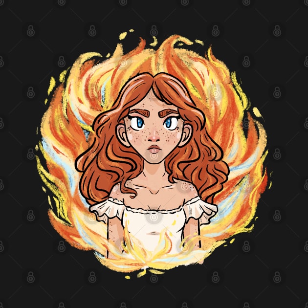 Fire Girl by LivianPearl