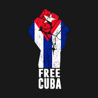 sos cuba,free cuba, patria y vida T-Shirt