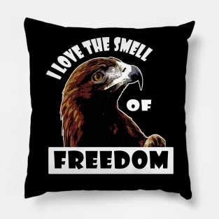 I Love The Smell Of Freedom Anti Communist Pillow