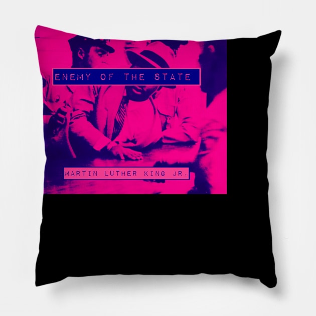 MLK Pillow by BlackOzean