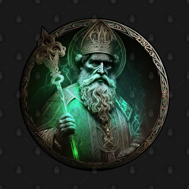 Saint Patrick for Saint Patrick's Day by MaxDeSanje 